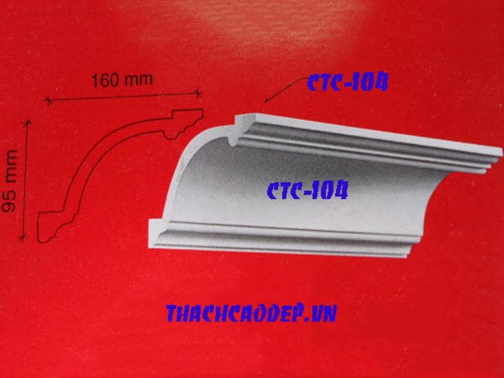 PHÀO CHỈ THẠCH CAO MS:CTC104